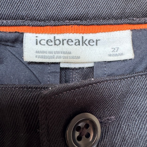 Icebreaker Classic Black Skirt – Women’s 27, Black –Merino Wool - Picture 3 of 3